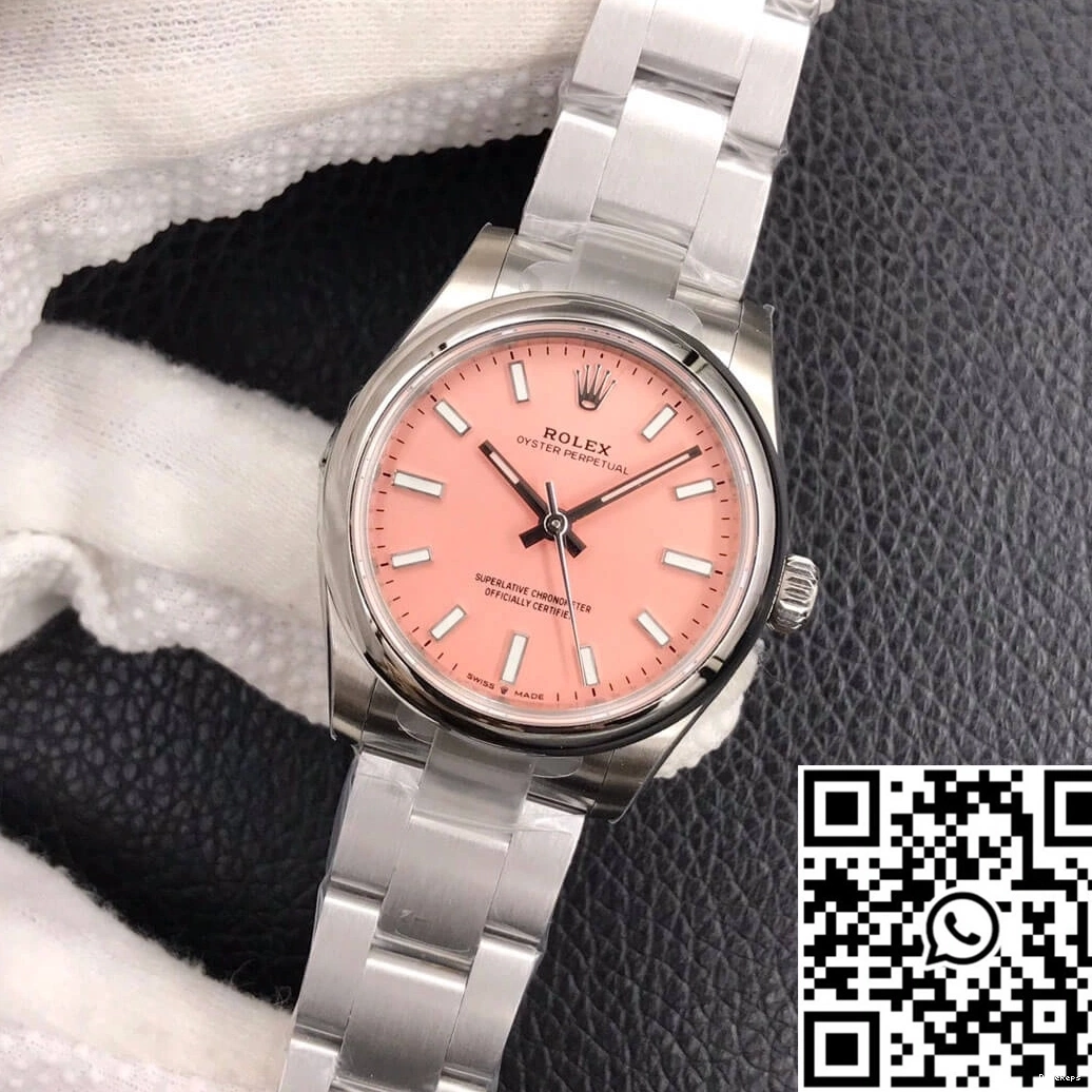 M277200-0004 Perpetual Dial 31MM Factory EW Rolex Oyster Pink 0302